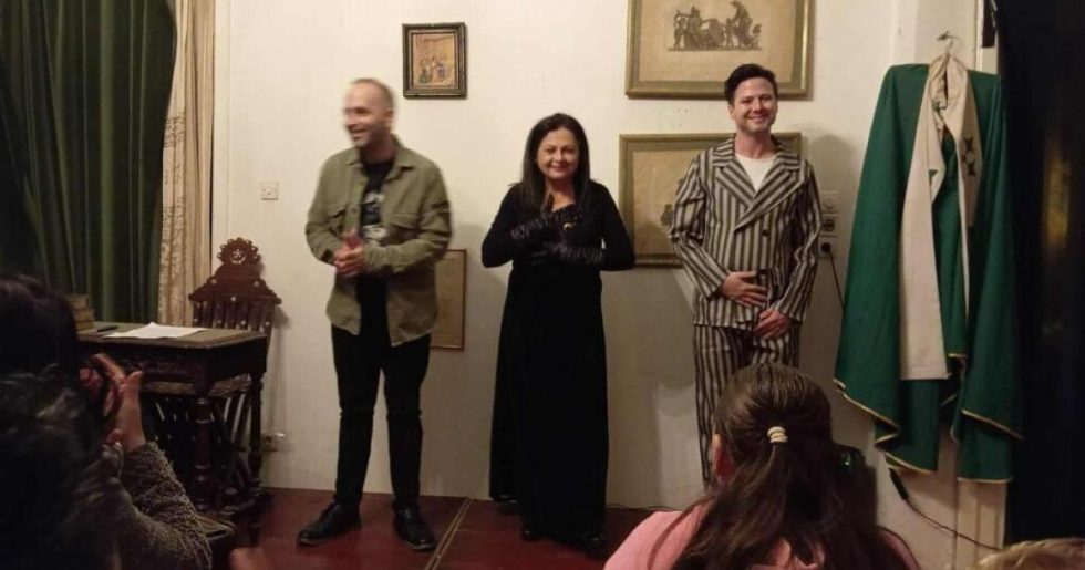 Οσκαρ Ουάιλντ στο σπίτι του Δημήτρη Κολλάτου